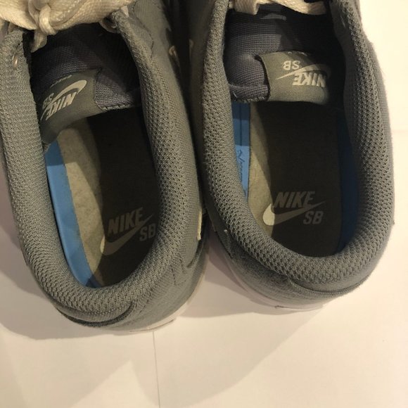 Men’s Grey NIKE SB CHECK Shoes - Picture 4 of 5
